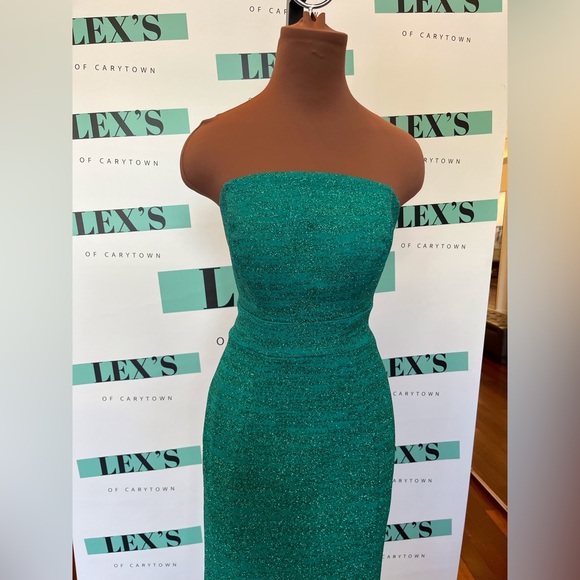 Jovani Glitter Gown - Picture 2 of 8